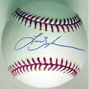 Lance Berkman Autographed Baseball