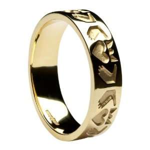  Ladies Friendship Claddagh Ring Jewelry