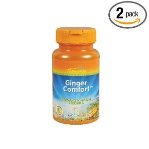  Thompson Ginger Comfort Veg Capsules, 30 Count (Pack of 2 