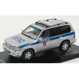  Spark 1/43 Toyota Land Cruiser Moscow Russian Police Toys 