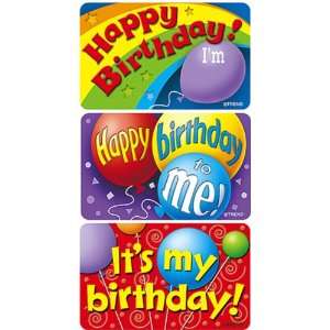   ENTERPRISES INC. APPLAUSE STICKERS BIRTHDAY 30/PK 