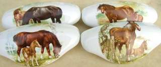 Ceramic Drawer Pulls Mares & Foals @Pretty@