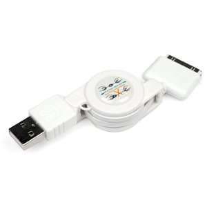   new USB Retractable Sync Data Cable for Apple iPod Nano Touch iPhone