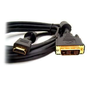  2M) Gold Plate Premium HDMI to DVI Ferrite Core Cable 