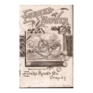 ANNUAL CATALOGUE EUREKA MOWER COMPANY, UTICA, N.Y. Eureka Mower 