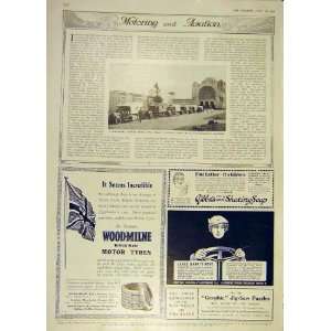  Vauxhall Motor Ambulance Soldiers Cairo Print 1916 Ww1 