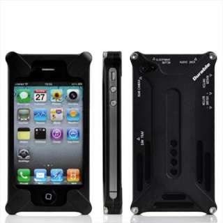 Black Transformers Style Aluminum Durable Metal Case Cover For iPhone 