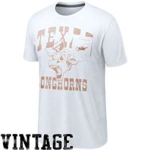 Nike Texas Longhorns Vault Pocket Tri Blend T Shirt   White (XX Large)