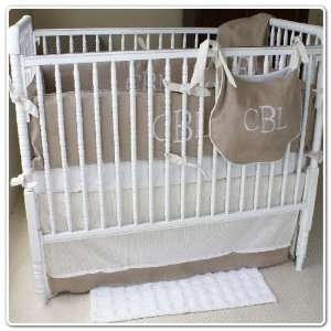  Natural 4 Piece Crib Set Baby