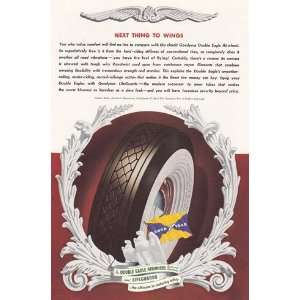    Print Ad 1940 Goodyear Next Thing to Wings Goodyear Books