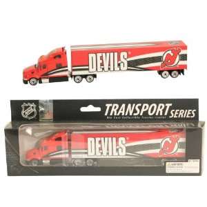  New Jersey Devils 180 Scale Diecast Tractor Trailer 