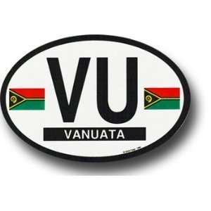  Vanuatu   Oval Decal Automotive