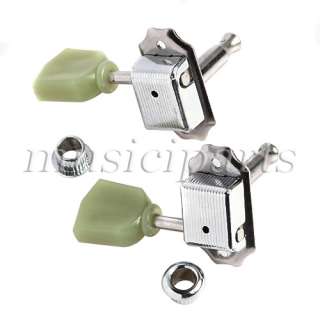 Chrome Deluxe Tuning Pegs 3L3R Machine Heads for LP  