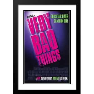 Very Bad Things 32x45 Framed and Double Matted Movie Poster   Style A