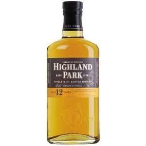  Highland Park Single Malt Scotch 12 Yr. 750ML Grocery 