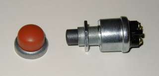 Push Button Start Switch w/ RED Rubber Button cover a  