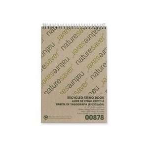  Nature Saver Recycled Steno Book 60 Sheet(s)   Gregg Ruled 