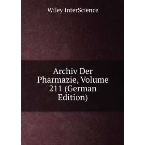  Archiv Der Pharmazie, Volume 211 (German Edition) Wiley 