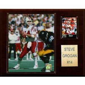  NFL Steve Grogan New England Patriots Player Plaque