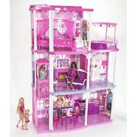 Barbie Pink 3 Story Dream Townhouse Doll House Hot New  