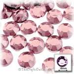 light baby pink or light rose rhinestones round 16mm