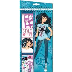  Style Me Up Fashion Sketchbook Kit Rock Star (AS1462 