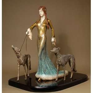  Deco Bronze The Aristocratic Lady