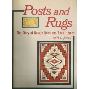   Navajo Rugs and Their Homes H.L. James, Colored & B/W plates Books