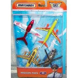  Matchbox Sky Busters Mission Pack   4 Aircraft  Cirrus 