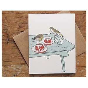 Screech Owl Designs Lets Get Together Notecard