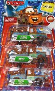 Disney Pixar Cars MATER CHASE Variants Lot of 3 Die Cast Toys 2010 by 