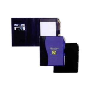  Book style jotter with pen holder and notepad. Office 