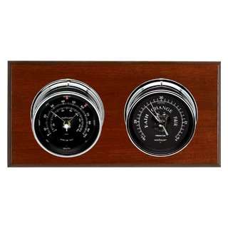 Maximum Portland 2 Instrument Weather Station Black Dial With Chrome 