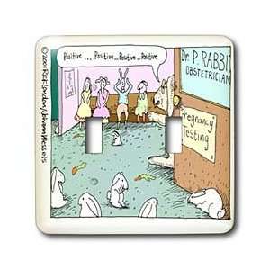Londons Times Funny Medicine Cartoons   Rabbit Test   Light Switch 
