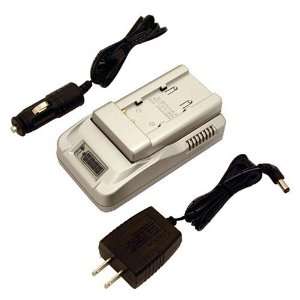  Ultra fast camcorder/digital camera battery charger with 