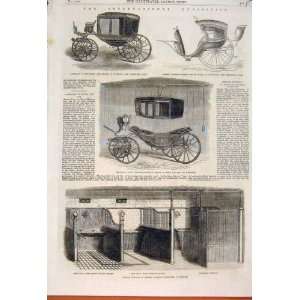  Carriage Hansom Cab Stables Funiture Exhibition 1862
