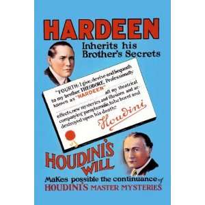  Buyenlarge 21684 0P2030 Hardeen inherits his brother s 