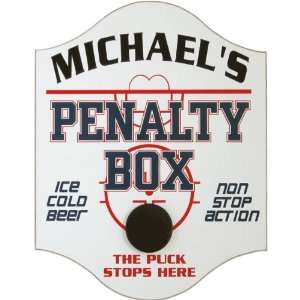  Penalty Box Custom Hockey Pub Sign