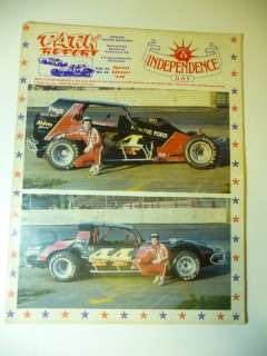Park Report Dorney Park Speedway Program 1986  