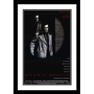  Donnie Brasco Framed and Double Matted 20x26 Movie Poster 