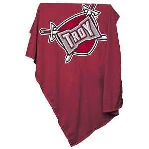 Troy University Trojans NCAA Sweatshirt Blanket