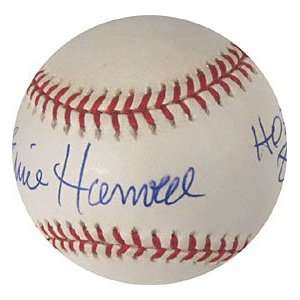  Ernie Harwell Hof 81 Autographed / Signed Baseball 