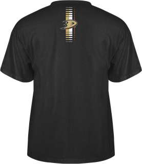 Anaheim Ducks Reebok Black Progression Hockey S/S T Shirt sz 4XL 