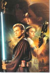 Star Wars Anakin Skywalker & Padme 4 x 6 Postcard #1  