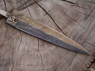 Custom Damascus British Combat Dagger V42 Special Forces Knife Blank 