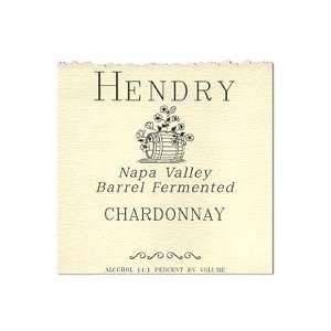  Hendry Chardonnay Barrel Fermented 2010 375ML Grocery 