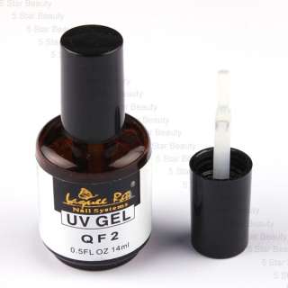 2pcs NAil Art Non sticky Topcoat For Acrylic UV Gel Polish Lamp 