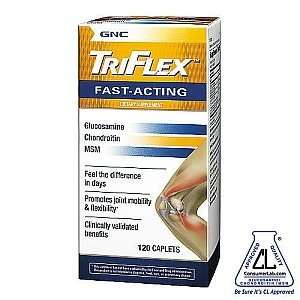  GNC Triflex Fast acting Dietary Supplement 120 Caplets Health 