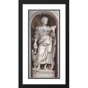   , Alessandro 15x24 Framed and Double Matted St John the Evangelist