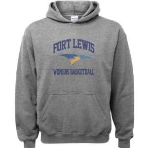 com Fort Lewis College Skyhawks Sport Grey Youth Varsity Washed Women 